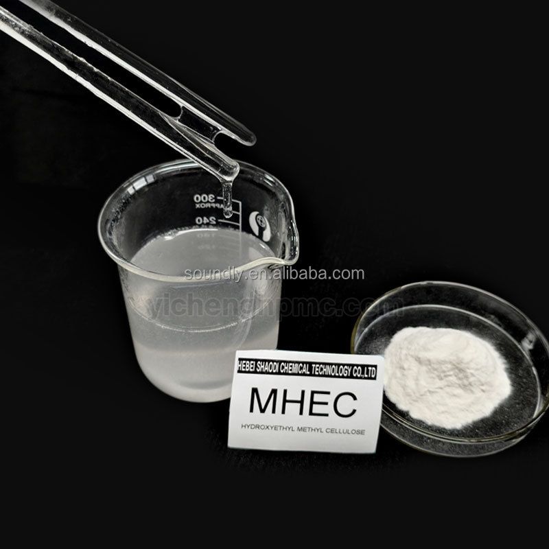 Hydroxyethyl Methyl Cellulose MHEC Slow Dissolving Instant 9032-42-2 25kg Per Pack
