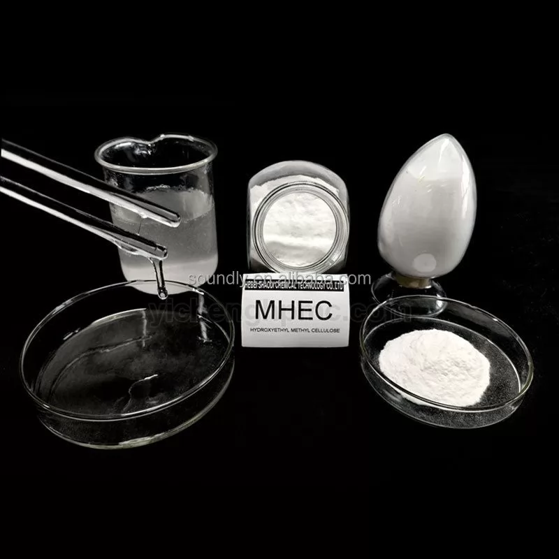 Hydroxyethyl Methyl Cellulose MHEC Slow Dissolving Instant 9032-42-2 25kg Per Pack