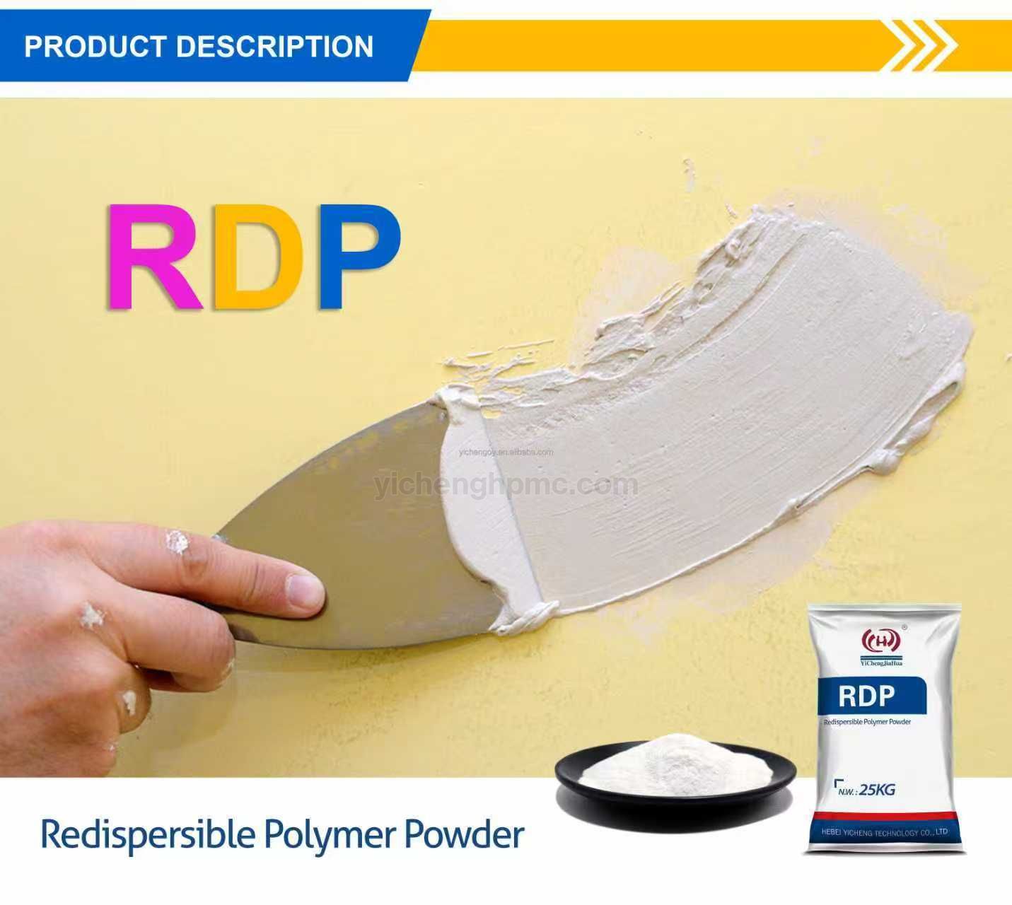RDP Redispersible Polymer Powder flexibility tile adhesive repair mortar construction raw materials