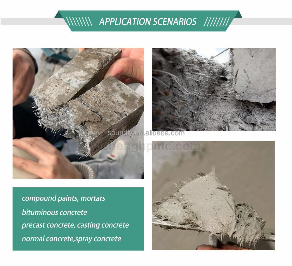 Chemical Polypropylene Fiber Fiber Concrete PP Fibers